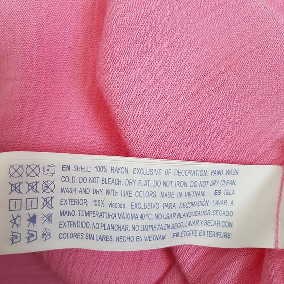 Forever 21 Girls Pink Sleeveless Top/Tank, 13-14 - Picture 5 of 5